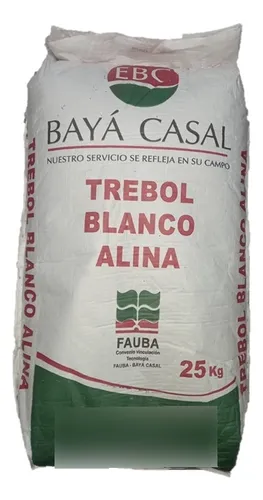 Semillas De Trébol Blanco (trifolium Repens) X 10 Kg