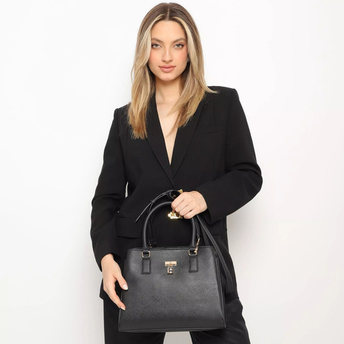 Bolsa Guess Girlfriend Satchel Texturizada 100% Original
