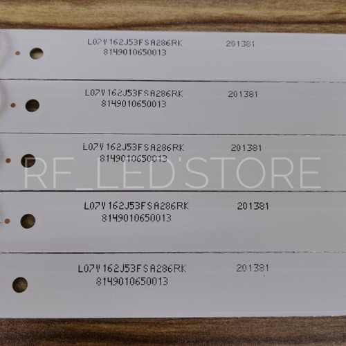 Dt Kit Tiras Led Atvio Le50f1000a Aluminio Nuevo (5t 8 Led