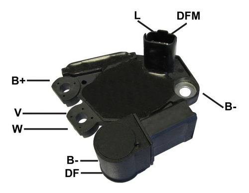 Regulador Valeo (12v) Gauss (2pin) Renault Duster 2011-2015