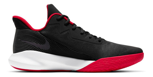 Zapatillas Nike Precision 4 Black White Urbano Ck1069-001