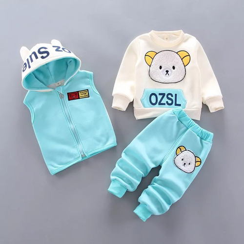 Conjunto Sudadera Bebe Niño, Ropa Fria