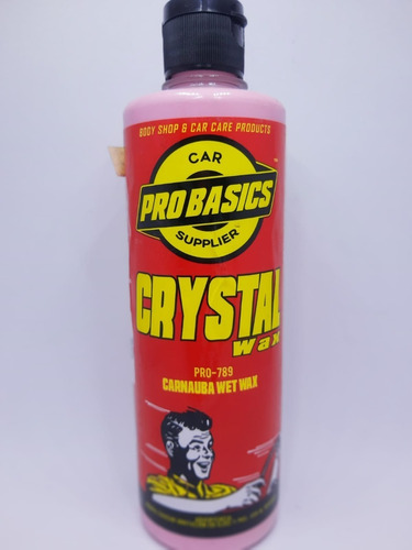 Crystal Wax Cera De Carnauba Probasics De 500ml