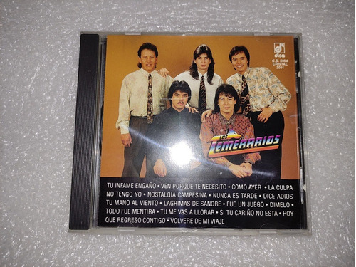 Los Temerarios - 15 Super Éxitos Vol. 1 Cd Disa