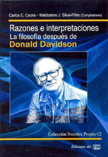 Libro - Razones E Interpretaciones - Caorsi, Silva-filho, D