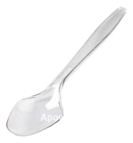 Cucharas Desechables 50 Piezas Transparentes Y De Colores
