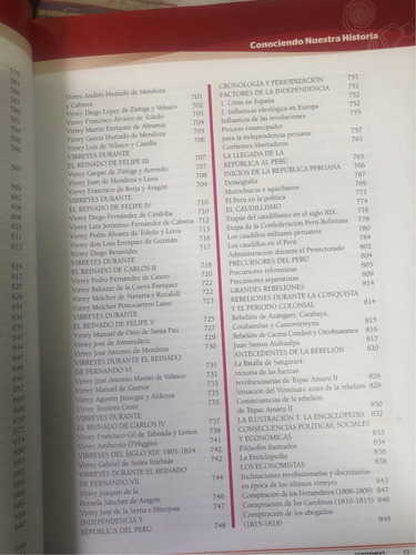 Imagen 8 de 10 de Libro Enciclopedia Conociendo Al Perú De Nuestra Historia