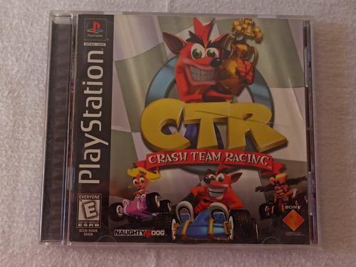 Ctr Crash Team Racing Ps1 Playstation Original Usado