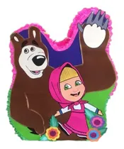 Comprar Piñata Arcoirispapel Masha Y El Oso Marrón El Oso Masha Y El Oso Grande