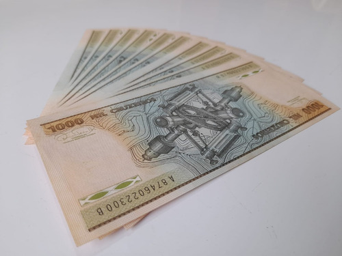 10 Notas De 1.000 Cruzeiros Em Sequencia Oportunidade (Usado)
