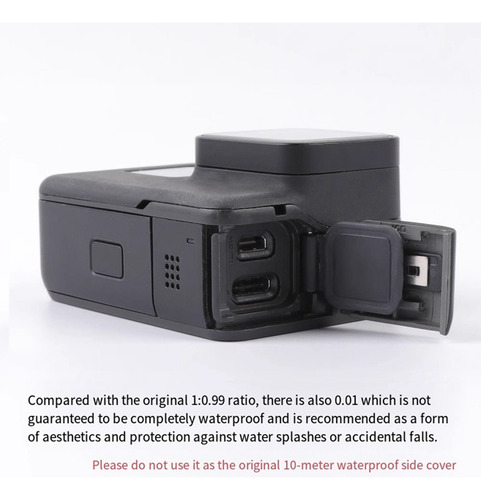 Cubierta Lateral De Cámara Para Gopro Hero7 Black Compatible