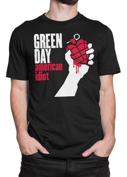 Polera Diseño Banda Green Day Musculosas 100% Algodón 