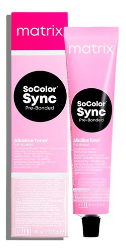  Tintura Tono/tono Matrix Socolor Sync Spv + Oxidante Tono TONER ALCALINO PURPURA PASTEL TRANSPARENTE