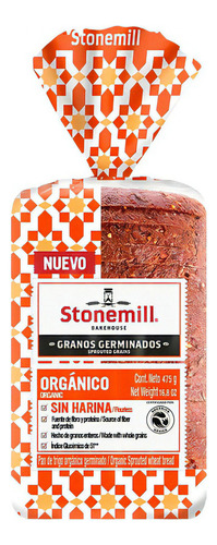 Pan Stonemill Granos Germinados 475g