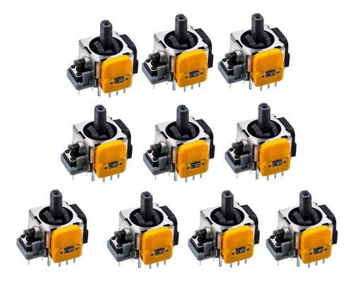 10 Piezas Para Joysticks Hall Electromagnetic De Xbox One/se