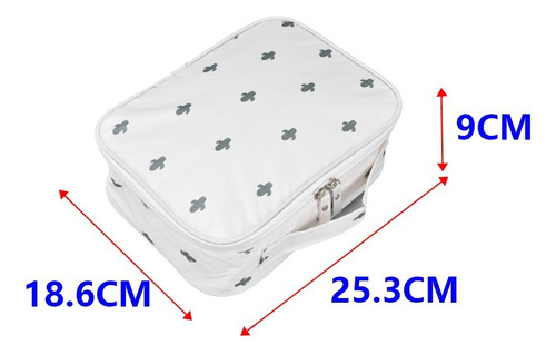 Neceser Impermeable De Nailon Gran Capacidad Neceser Cactus