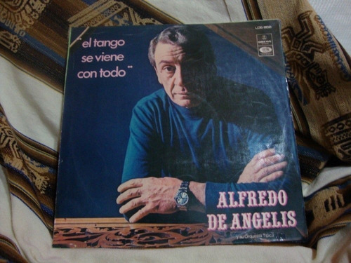 Vinilo Alfredo De Angelis El Tango Se Viene T1