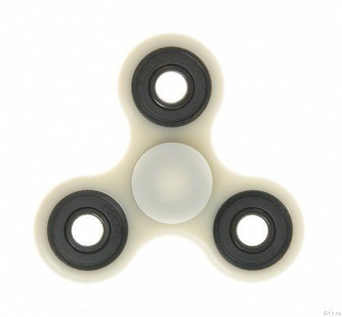 Spinner Fluorescente Blanco