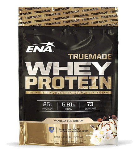 True Made Proteina Aislada Whey 5 Libras - Ena Sport