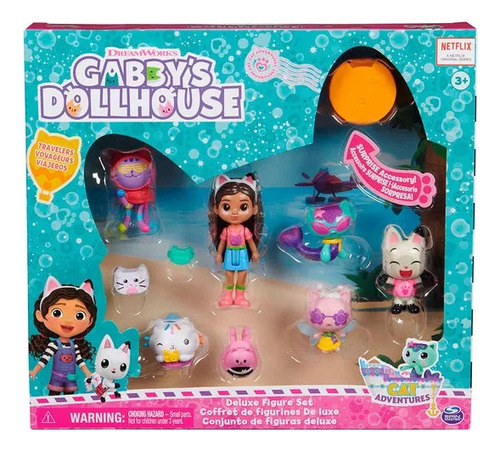 Gabbys Dollhouse Set De Figuras Viajeros-accesorio Sorpresa