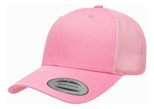 Gorra Flexfit Yupoong Yp Classics Pink Al Mayor Original Usa