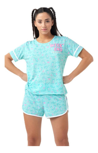 Pijama Mujer Verano So Pink 11681