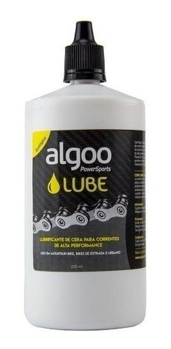 Óleo Lubrificante Algoo Para Corrente Bicicleta Cera 200ml