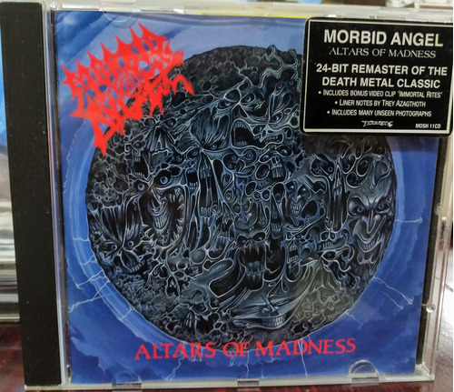 Cd Morbid Angel Importado Altars Of Madness