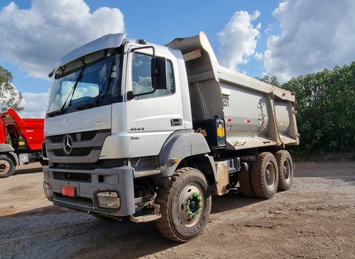 Imagem 5 de 15 de Mercedes-benz Axor 4144 6x4 Ano 2011 Traçado Caçamba 16m