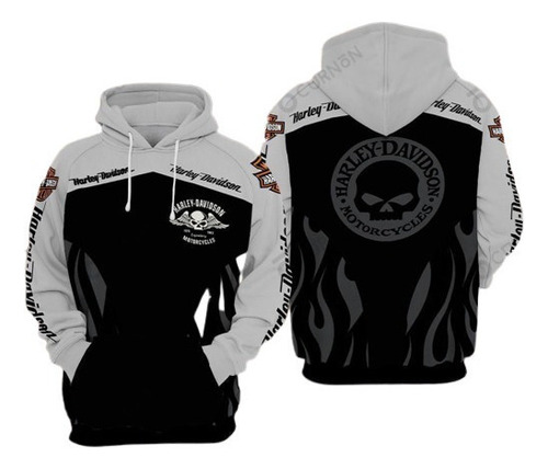 Sudadera Con Capucha Harley Davidson Para Hombre Y Mujer, Pa