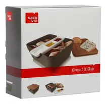 Comprar Vacu Vin Bread&dip Picadas Copetin Tabla Recipientes Salsas