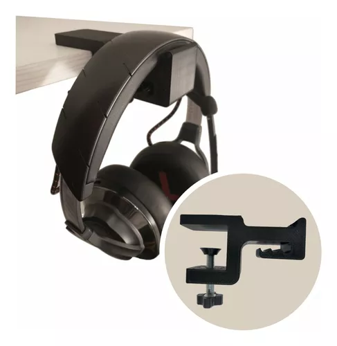 Soporte Auriculares Escritorio Mesa Gamer Clamp Xl Greek