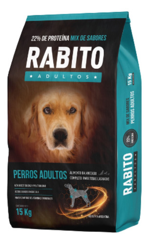 Alimento Balanceado Perro Rabito Mix X 22 Kg Lm