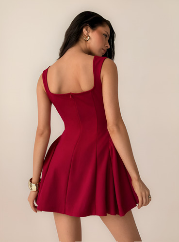 Shein Vestido Campana Mujer Importado Romántico Fiesta