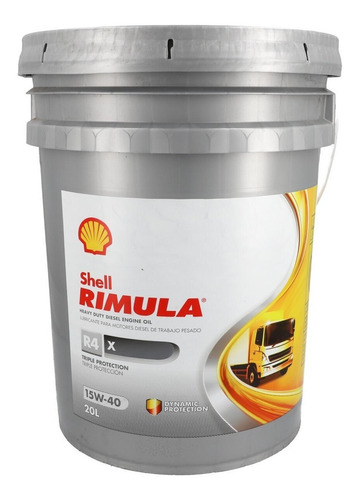 Shell Rimula  R4 15w40  X20l Tacho Balde