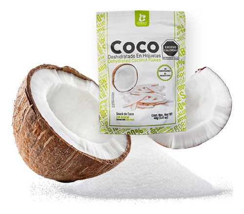 Snack Coco Deshidratado Con Azucar Chips (28 Pzas).