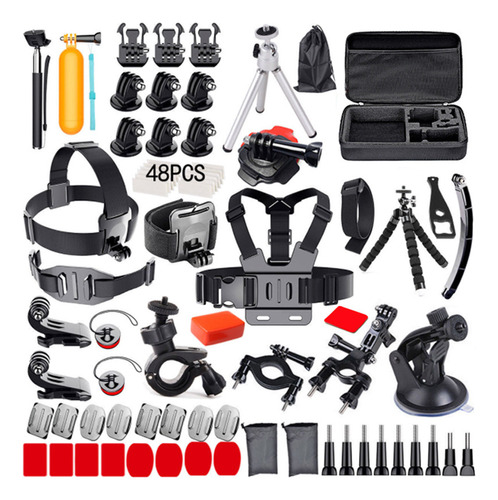 Kit De Montaje De Cámara, Accesorios, Kit Action 120 En 1, C