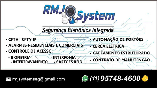 Imagem 2 de 2 de Rmj System Segurança Eletrônica Integrada