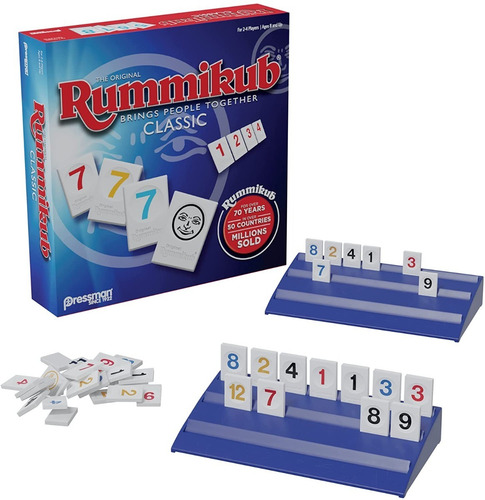Rummikub Juego De Tejas He Original Rummy Tile Game