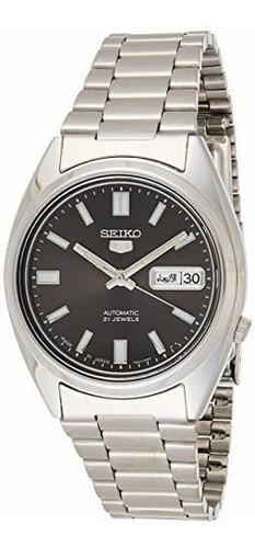 Seiko 5 Automático Del Reloj De Caballero De Acero Inoxidabl