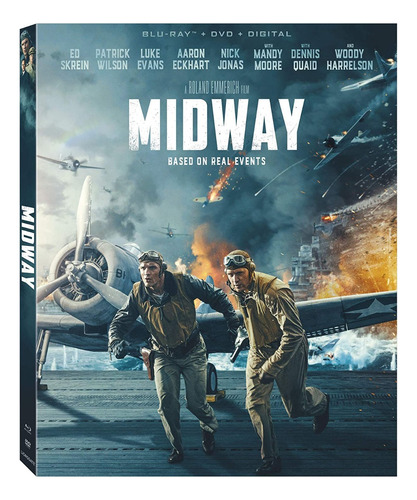 Película Blu-ray Dvd Original Midway Wilson Evans Jonas
