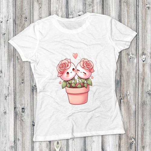 Diseños Remeras San Valentín Enamorados Sublimación M226