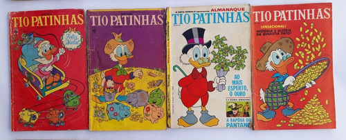 Tio Patinhas 1979 Abril 4 Gibis Hq Antigo Raro Frete Grátis