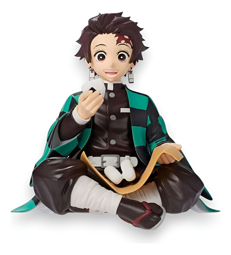 Figura Tanjiro Kamado Posado Con Niguiri Kimetsu No Yaiba