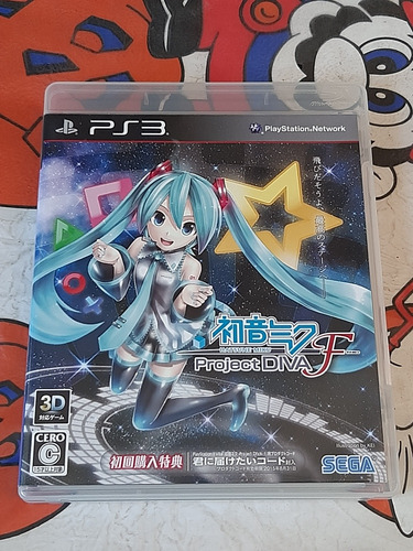 Project Diva F De Play 3,original Y Funcionando. (Usado)