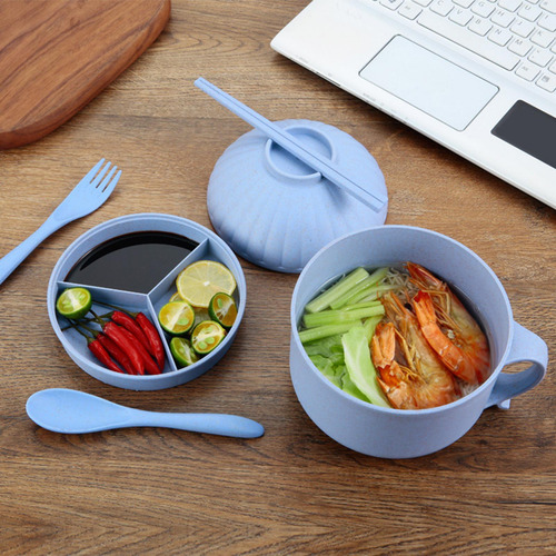Tazón De Ramen Para El Hogar, Taza De Fideos Instantáneos