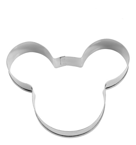 Cortador De Inox Mickey Para Biscoitos Ou Bolos