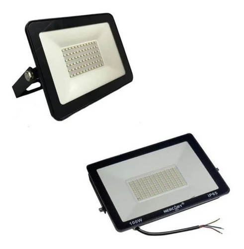 Reflector Led 100w Tipo Tableta Ip65 Para Exterior Interior