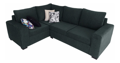 Sillon Sofa Esquinero Premium 2,5 X 1,8 Chenille Fullconfort