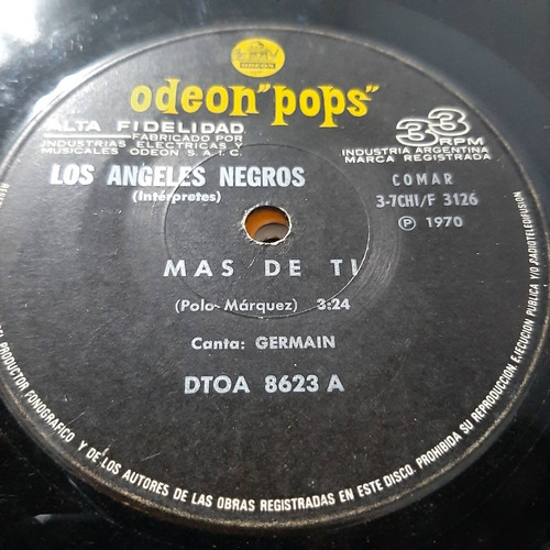 Simple Los Angeles Negros Odeon Pops C26